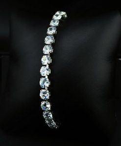 TENNIS NECKLACE ( 41+5CM / 4MM )